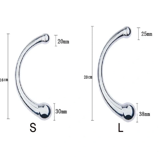 Elegant Double 5858 Anal Ended Hook Stainless Steel 0113